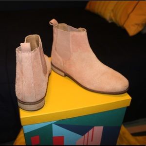 Pink Chelsea Boots